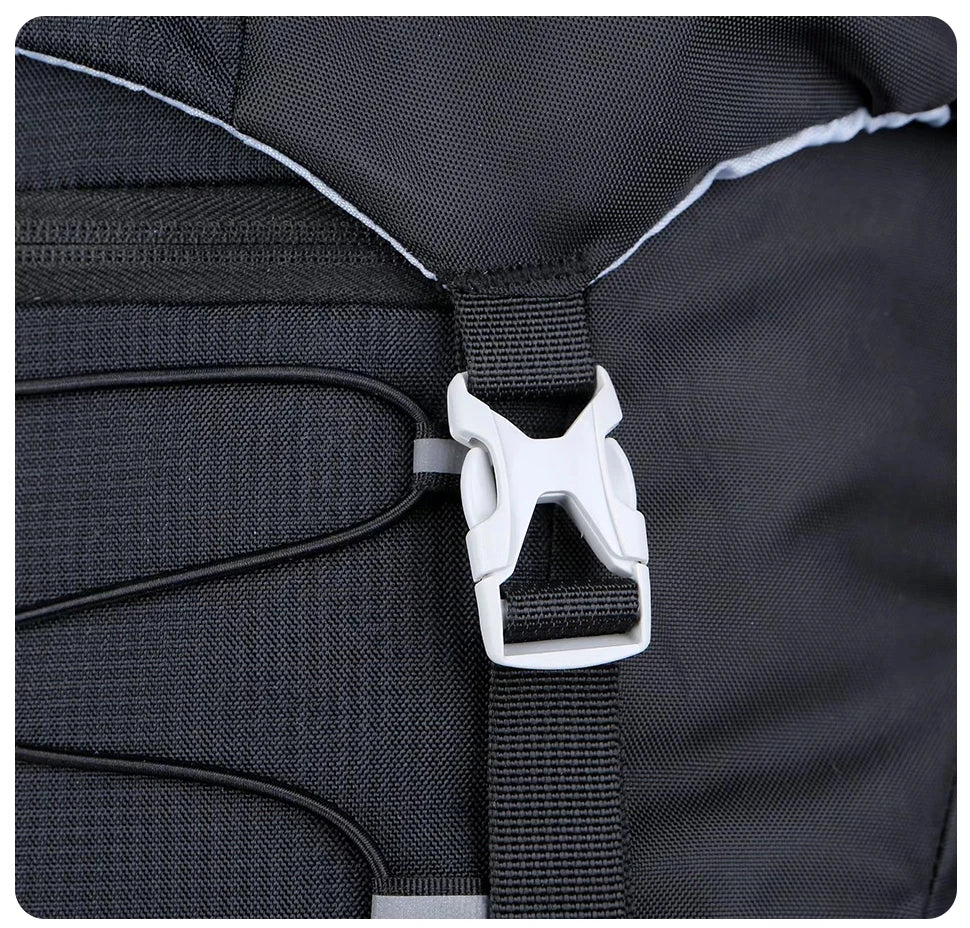 WESTTUNE 50L Wasserdichter Wanderrucksack mit Regenschutz – Multifunktionale Outdoor Travel & Mountaineering Tasche