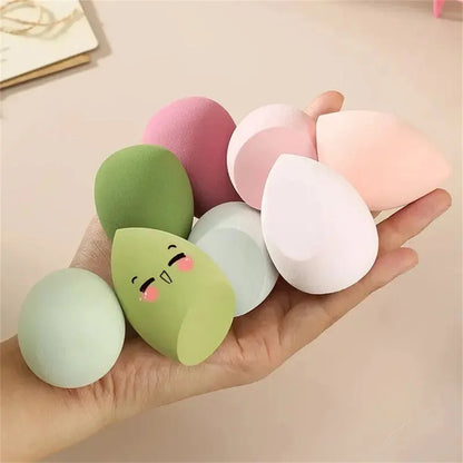 4PCS Makeup Sponge Blender Beauty Egg Cosmetic Puff – Soft Foundation & Powder Sponges für Frauen, professionelle Beauty-Tools
