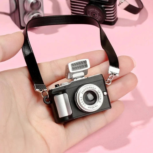 1Pc Miniatuur digitale SLR-camera voor Poppenhuis Doll Accessoire voor Labubu & Upset Duck Dolls