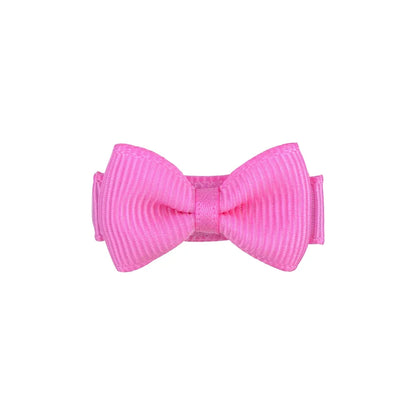 1.2 Inches Mini haarbogen met clip Massief kleuren Haargrepen voor kinderen & Baby Girl