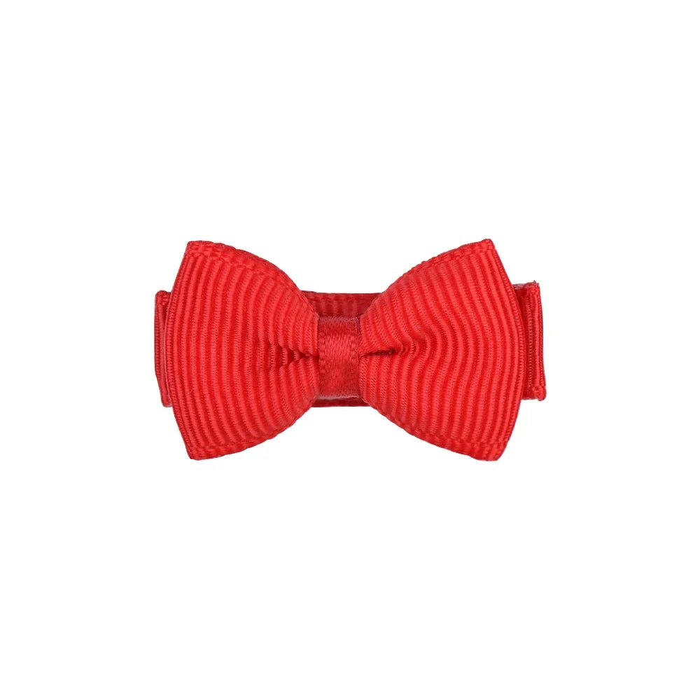 1.2 Inches Mini haarbogen met clip Massief kleuren Haargrepen voor kinderen & Baby Girl