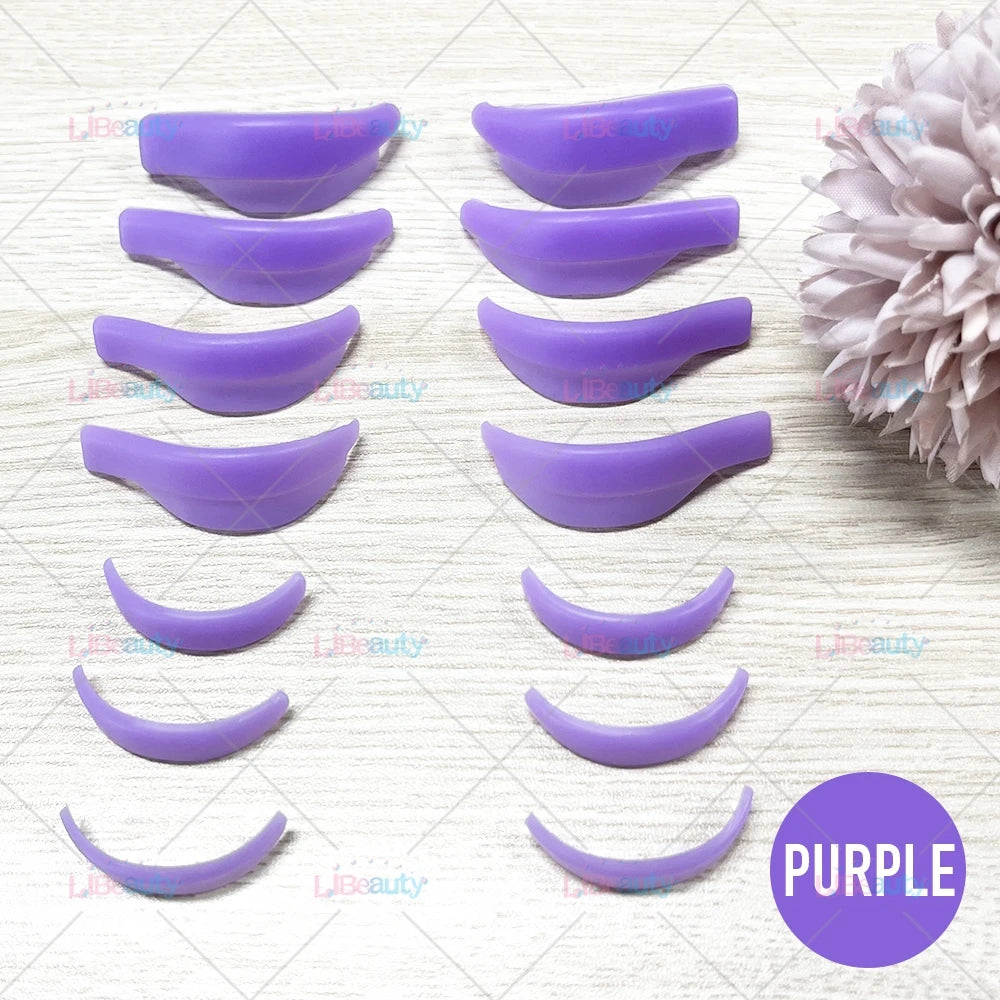 Libeauty 7 Parijs Herbruikbare Lash Lift Schild Padden Silicon wimper Curler & Curling Iron Accessoires, Make-up Tool