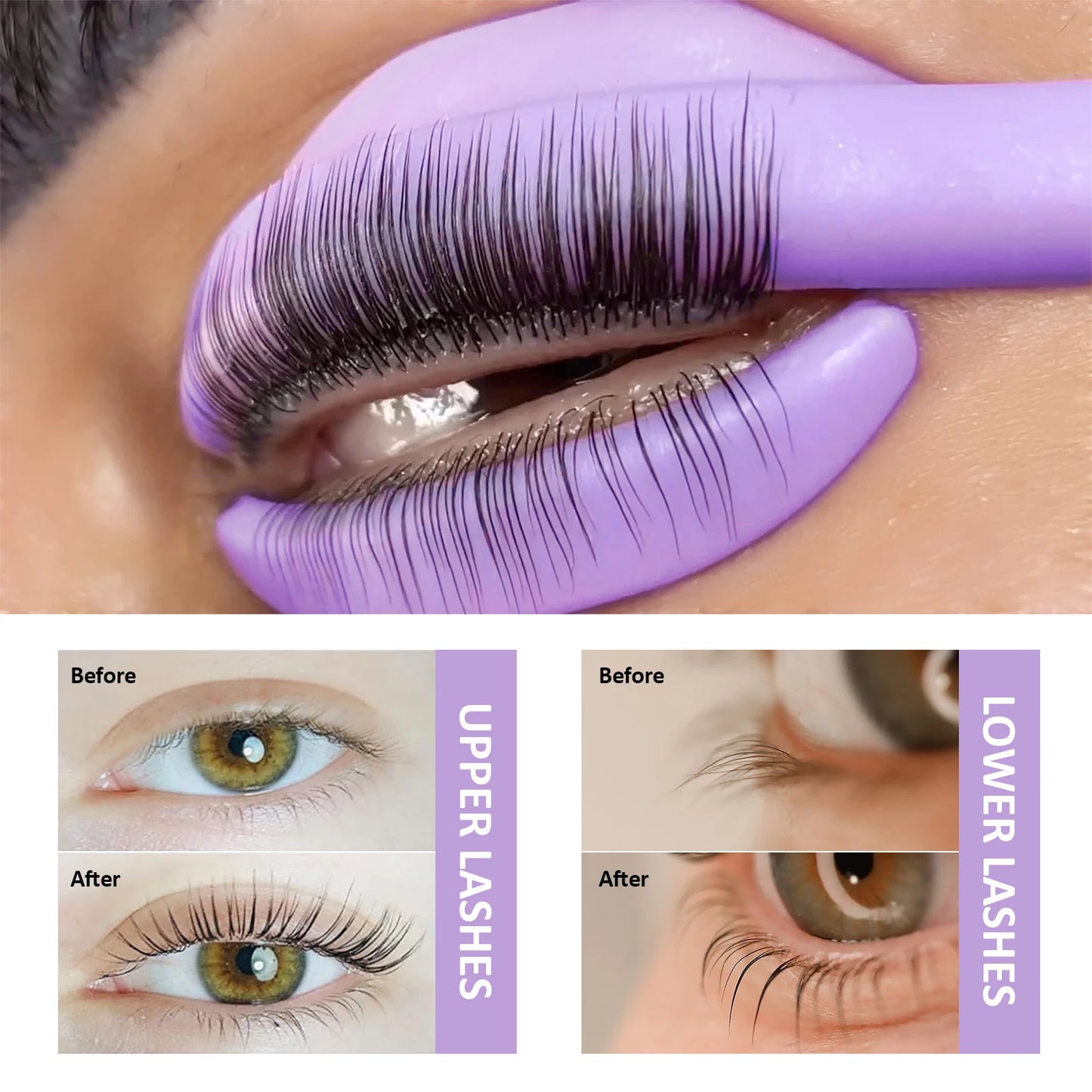 Libeauty 7 Parijs Herbruikbare Lash Lift Schild Padden Silicon wimper Curler & Curling Iron Accessoires, Make-up Tool