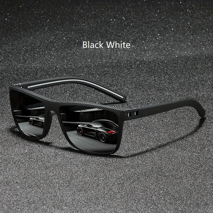 Fashion Vintage Square Polarisierte Sonnenbrille für Männer & Frauen – Designer UV400 Driving & Fishing Eyewear