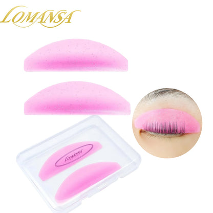 Lomansa 1 Paar Siliconen Lash Softening Pads • Eyelash Perm Rods & Shields for Lash Lifting, Professional Eyelash Accessoires