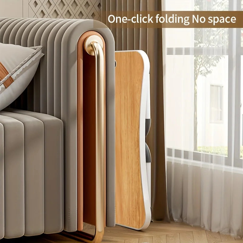 Ultragroßer tragbarer Laptop-Betttisch – Faltbarer Computertisch für Bett, Sofa oder Boden