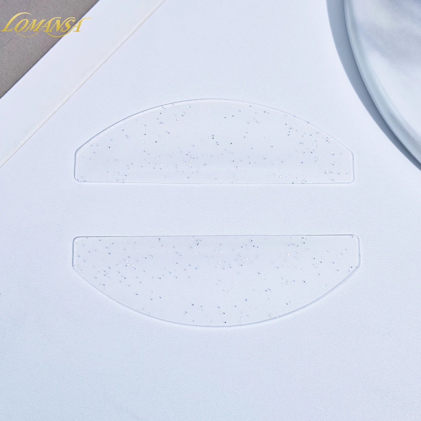 Lomansa 1 Paar Siliconen Lash Softening Pads • Eyelash Perm Rods & Shields for Lash Lifting, Professional Eyelash Accessoires