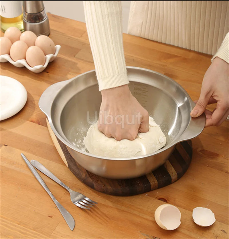 304 Roestvrij staal Vegetable Washing Basin & Stainer & Strainer . Multi-Purpose Rijst Wasmachine, Fruit Filter, Keuken Drain Mand