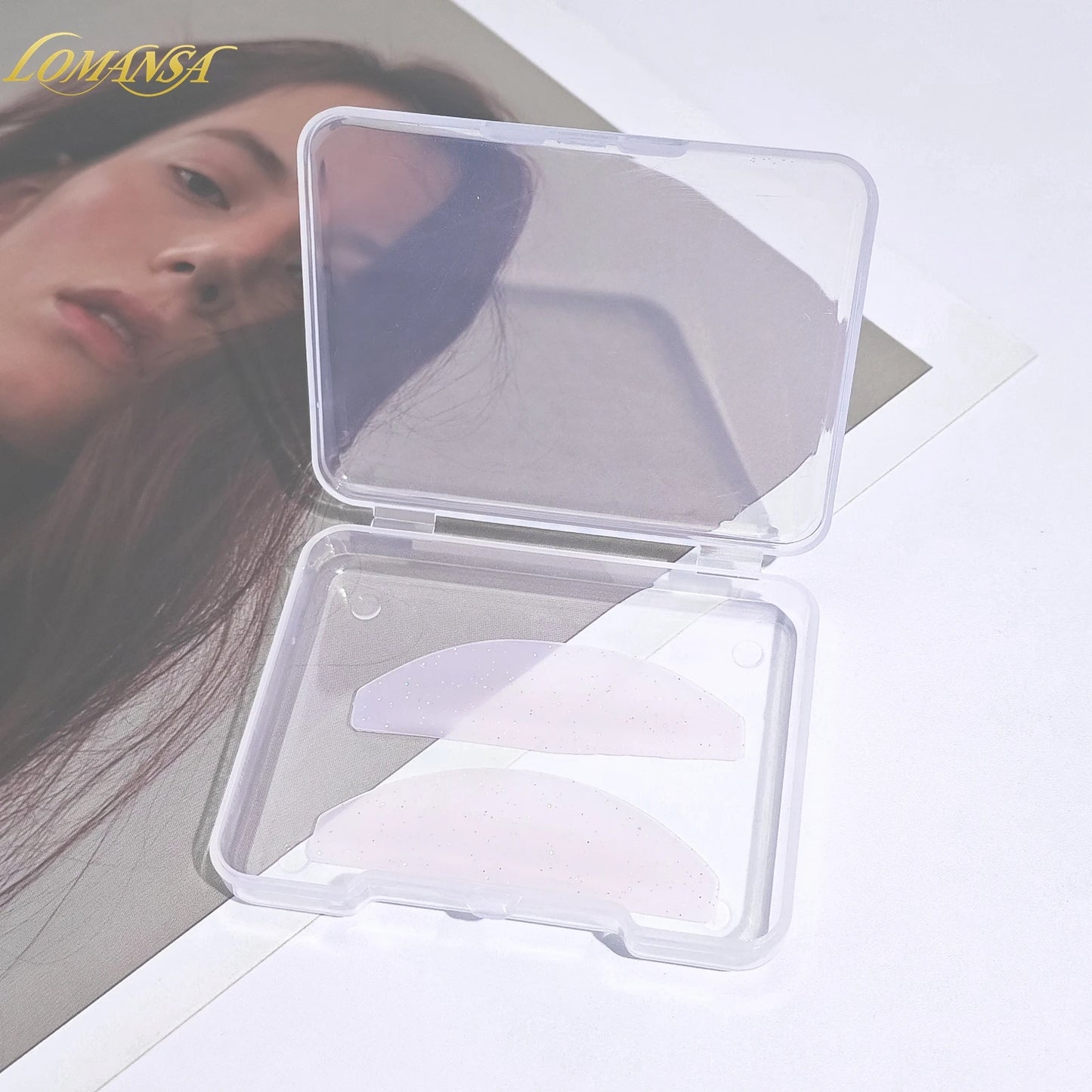 Lomansa 1 Paar Siliconen Lash Softening Pads • Eyelash Perm Rods & Shields for Lash Lifting, Professional Eyelash Accessoires