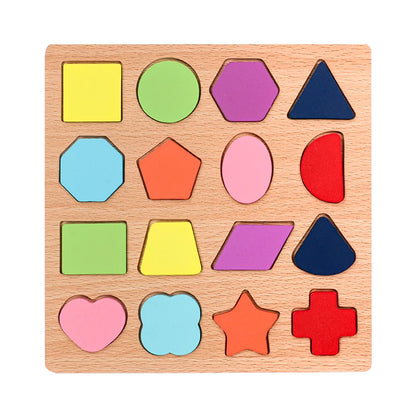 Kids Alfabet & Number Houten Puzzel Montessori Preschool Educatieve Speelgoed