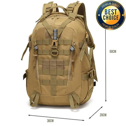 40L Tactical Reflective Rugzak Militaire Molle Outdoor Rucksack Wandelen, Camping, Jacht &amp; Reistas