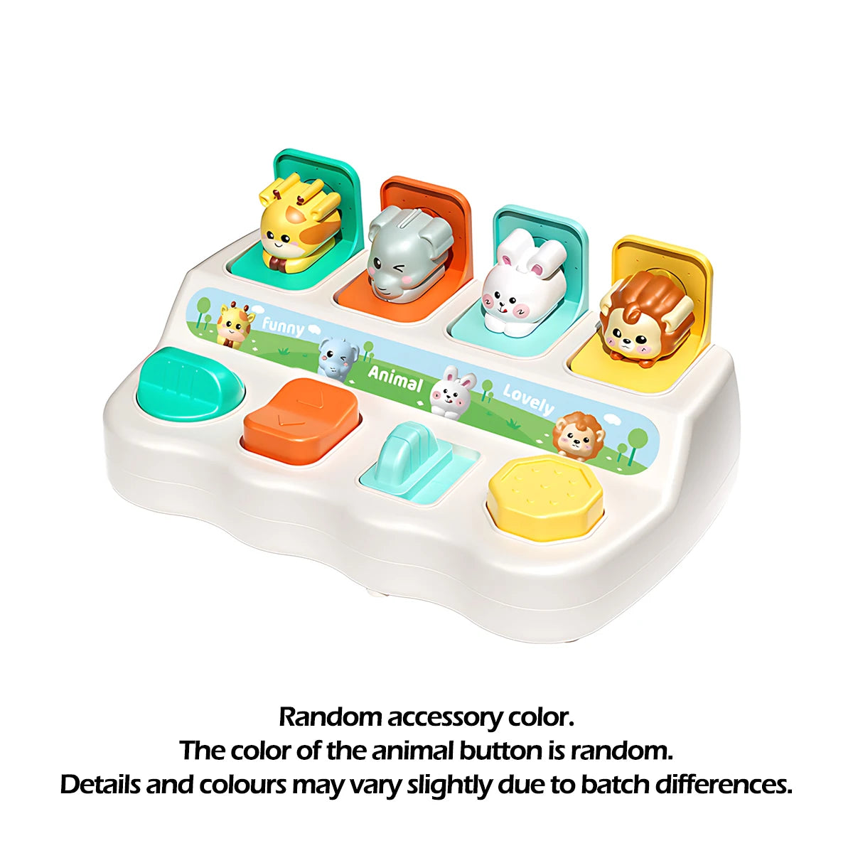 Montessori Pop-Up Dierenspeelgoed &amp; Learning Boxen verbeteren Logica &amp; Motor vaardigheden voor kinderen