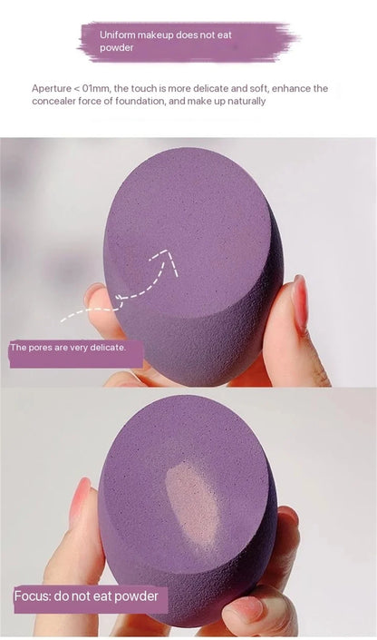 4PCS Makeup Sponge Blender Beauty Egg Cosmetic Puff – Soft Foundation & Powder Sponges für Frauen, professionelle Beauty-Tools