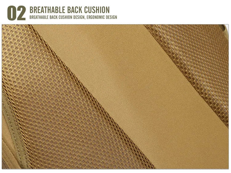 40L Tactical Reflective Rugzak Militaire Molle Outdoor Rucksack Wandelen, Camping, Jacht &amp; Reistas