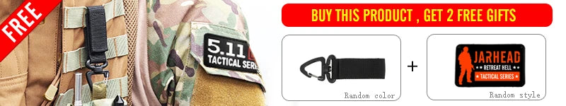 40L Tactical Reflective Rugzak Militaire Molle Outdoor Rucksack Wandelen, Camping, Jacht &amp; Reistas