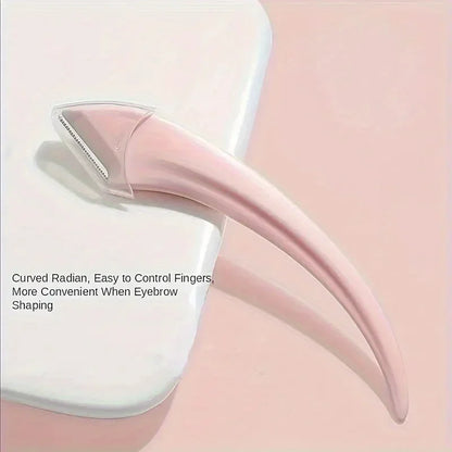 3-Piece Eyebrow Trimmer Set Roestvrij stalen schaar, Comb & Shaver voor wimper en beginner make-up, Precisie Verwijdering Accessoires